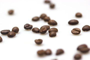 Roasted coffee beans