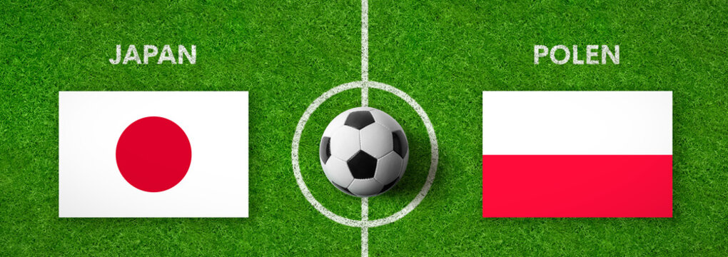 Fußball - Japan gegen Polen
