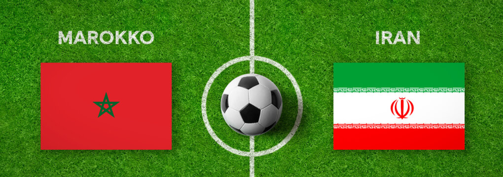 Fußball - Marokko gegen Iran