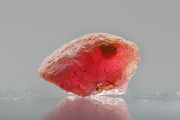 Red ruby from Lapland