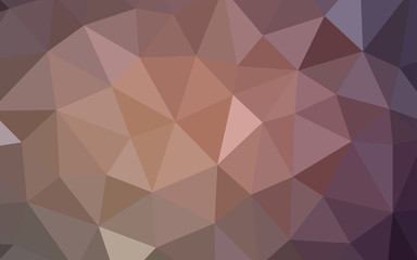 Obraz premium Dark Pink vector low poly layout.