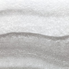 texture of the snowdrift in cross section