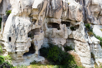 rock-cut ancient cave church near Goreme town