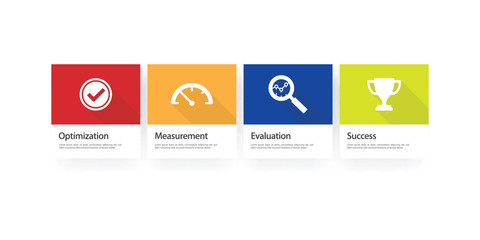 Key Performance Indicator Infographic Icon Set