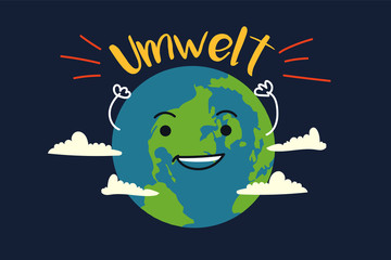 Erde freuend - Umwelt