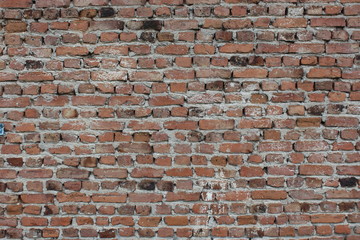 Old bricked wall as a retro background