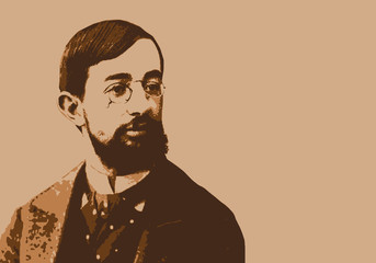 Toulouse Lautrec - peintre - portrait - personnage célèbre - artiste peintre - artiste - moulin rouge