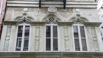 Obraz premium Old House in Fener District, Istanbul, Turkey