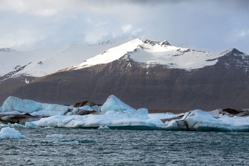 glacier iceberg in Iceland