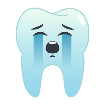 Zahn Emoji - heulend