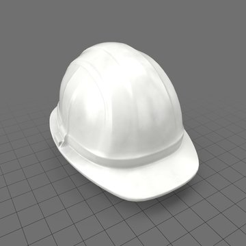 Construction worker's hard hat