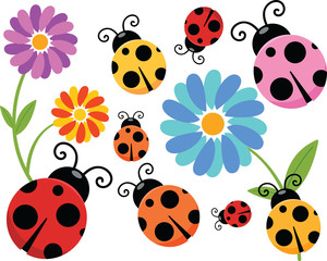 Cartoon Ladybug Clipart
