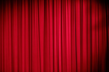 The theater cat show displayed exactly through the studio spotlights.
