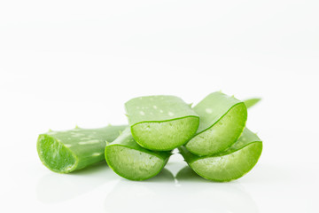 Aloe Vera On a white background