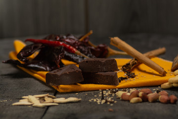 Ingredientes para Mole