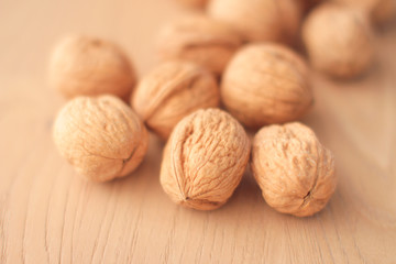 Noix avec un casse-noix