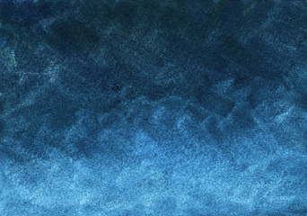 Blue baсkground in gouache paint