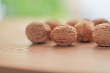 Noix avec un casse-noix