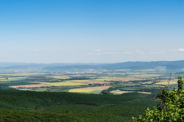 Obraz premium Beautiful landscape of Povazsky Inovec near town of Piestany