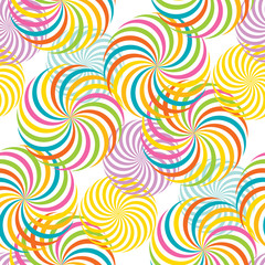 Carnival fiesta whirl seamless pattern.