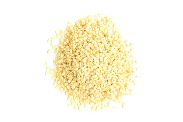 Sesame isolated on white background.