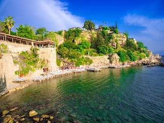 Fototapeta premium Part of old city of Antalya, Turkey