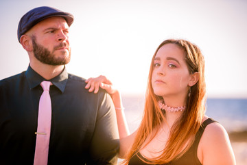 Pink Evenings by the Sea