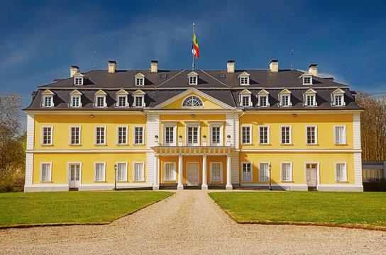 Barock Schloss Neuwied, an Wied und Rhein, Rheinland-Pfalz 