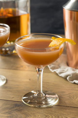 Homemade Smokey Blood and Sand Cocktail