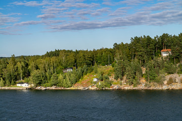 Fototapeta na wymiar Islands in the Stockholm archipelago, Sweden