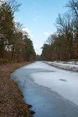 Ludwig-Donau-Main-Kanal im Winter