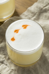 Homemade Pisco Sour Cocktail