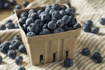 Raw Blue Organic Blueberries