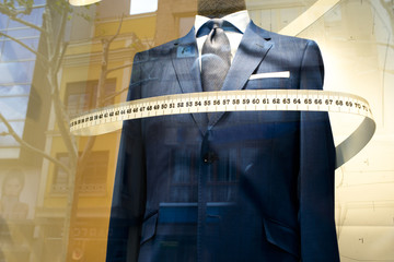 Tailors made to measure suit