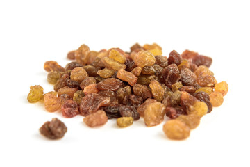 Raisin isolated on white background