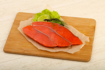 Salted salmon