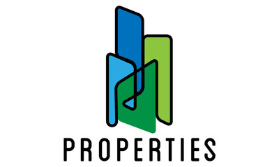 Properties Real Estate Logo Design Immobilien