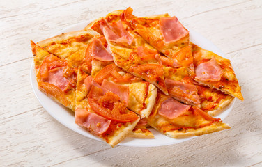 Focaccia with cheese