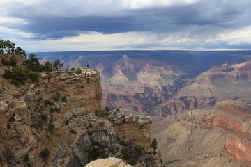 Cloudy at Grand Canyon National Park