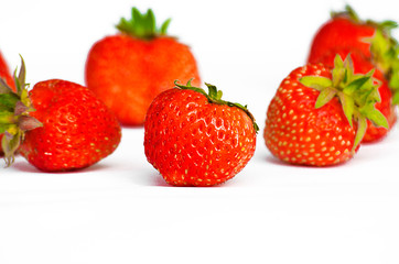 Sweet delicious berries for dessert