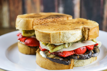 Portobello Mushroom Sandwich