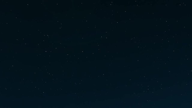 Night Starry Sky Background. Night View Of Natural Glowing Stars