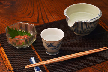 美味しいお酒で乾杯