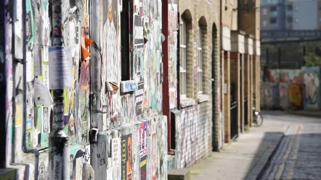 Back streets of bohemian London
