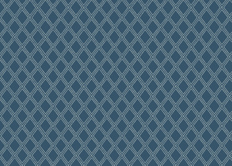 Fototapeta premium Losanges bleus