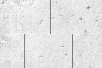 White stone wall tile seamless background