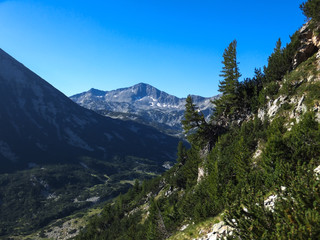 Amazing Landscape with Banderishki Chukar peak, Pirin Mountain, Bulgaria