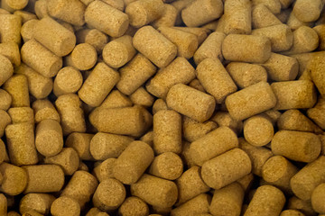Wine corks background