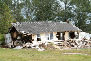 house demolished