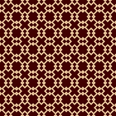 Luxury Geometric Pattern. Vector seamless pattern. Modern linear stylish texture. Geometric striped ornament.